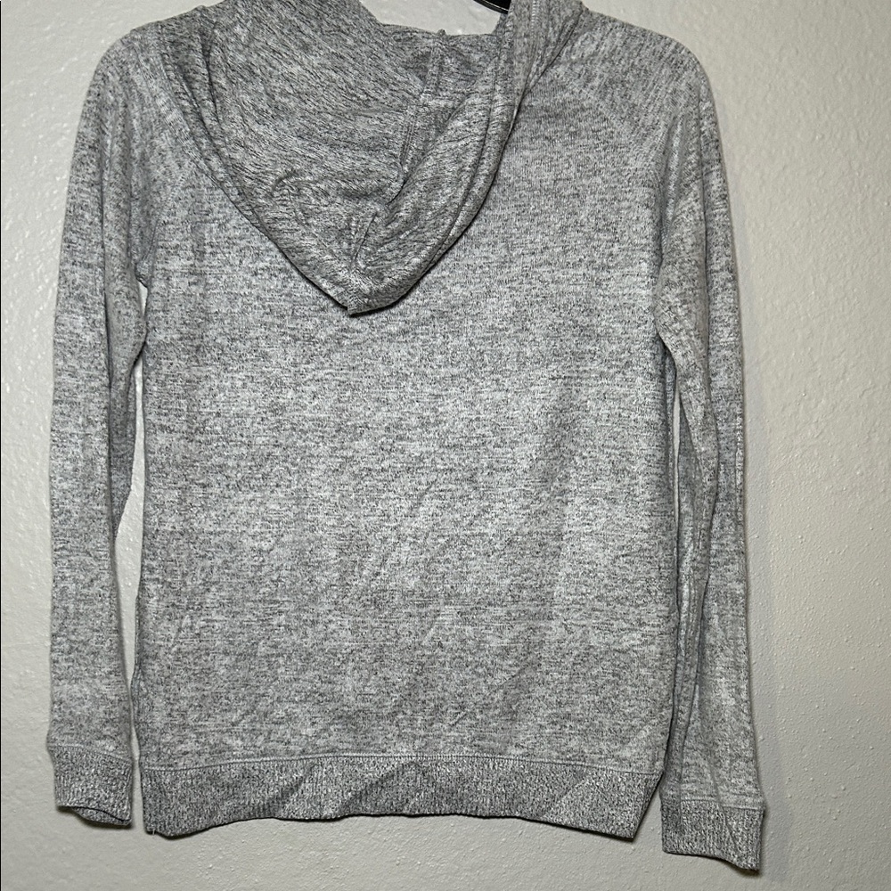 Vintage Havana Gray Hoodie with Yellow Smiley - Picture 6 of 8